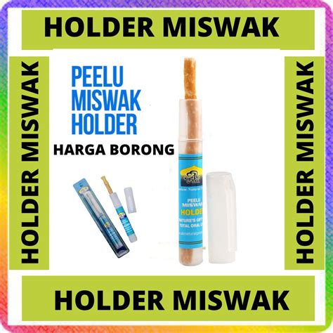 Miswak Kayu Sugi Pen Al Khair Miswak Holder Pcs Shopee Malaysia