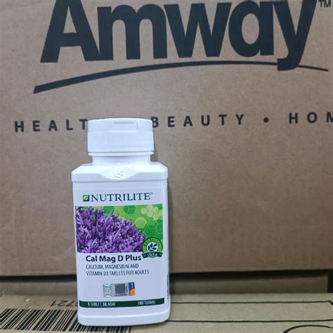 Amway Nutrilite Cal Mag D Plus Organic Lazada