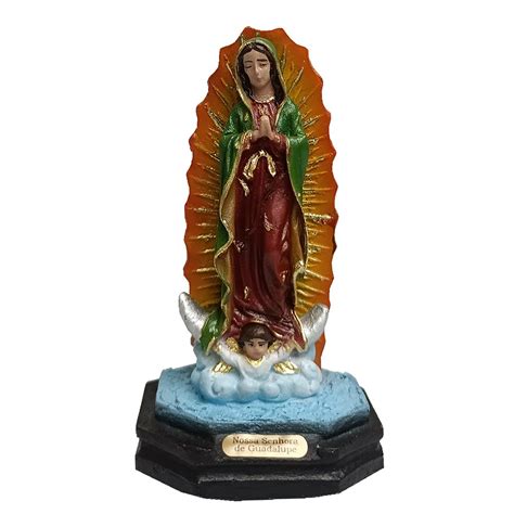 Imagem De Nossa Senhora Guadalupe De Resina Nacional Cm Casa Da