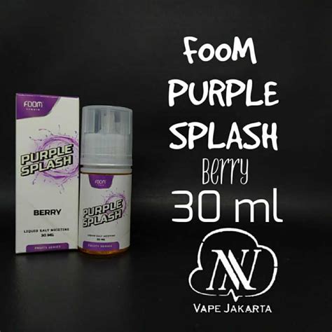 Jual Liquid Foom Berry Purple Splash 30ml 30mg Di Seller NNVape