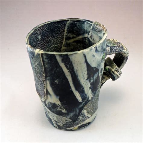 Soft Slab Strata Mug On Ale Liz Crain Studio