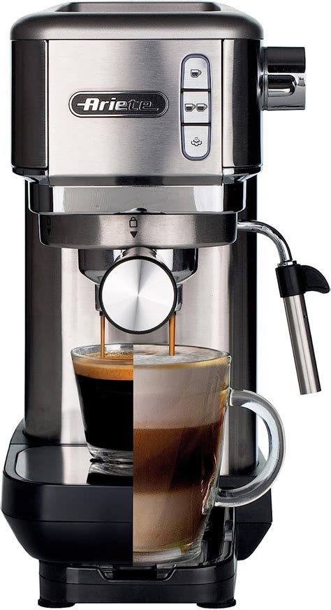 Ariete 1380 Macchina da Caffè in Metallo Compatibile con Caffè in