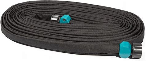 Irmm Ft Flat Soaker Hose For Garden Beds Drip Irrigation Water