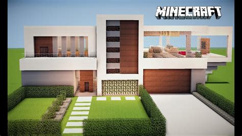 Minecraft Casa Moderna Comece Seu Mundo Tutorial E Download Youtube