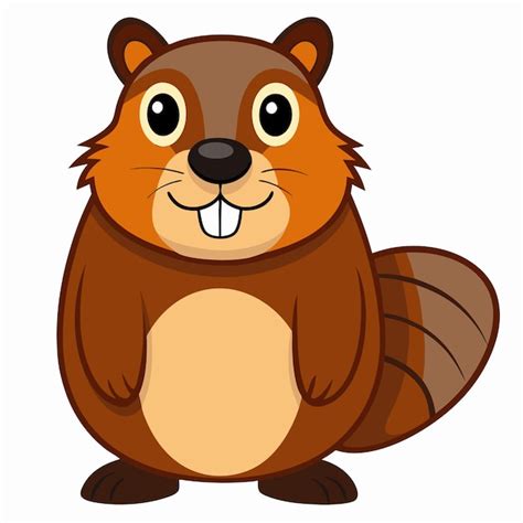 Beaver Vector Graphic Premium Ai Generated Vector