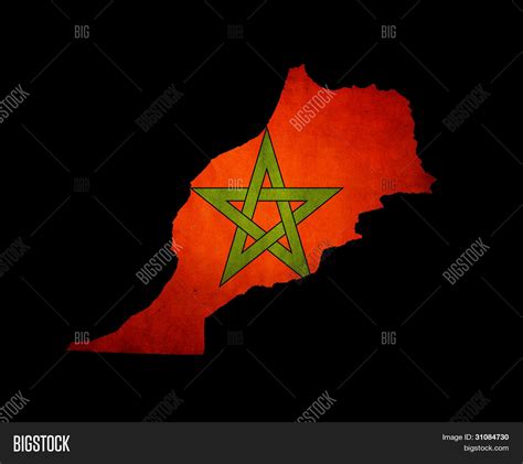 Map Outline Morocco Image & Photo (Free Trial) | Bigstock