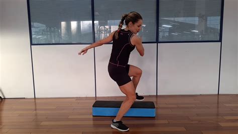 GinÁstica Em Casa Step Intermediário 4 35 Minutos Youtube