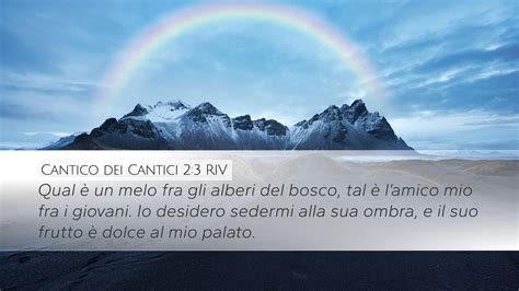 Cantico dei Cantici 2 3 RIV Desktop Wallpaper Qual è un melo fra gli