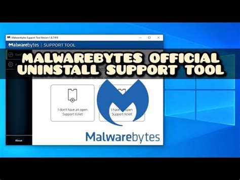 How To Uninstall Malwarebytes With Malwarebytes Support Tool For