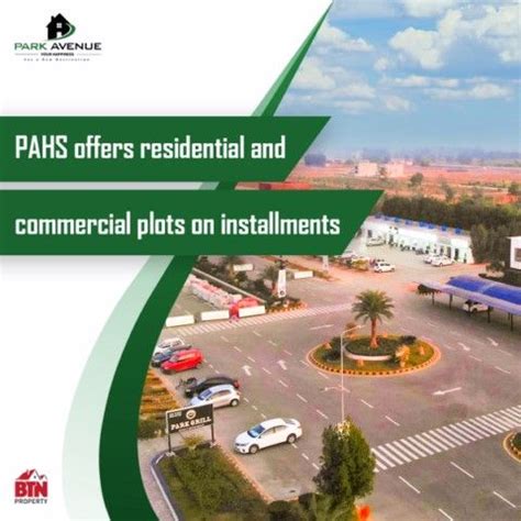 Plots On Installments In Lahore Park Avenue Housing Scheme