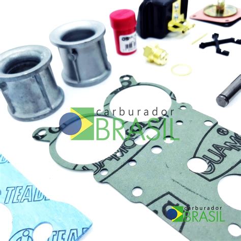 Kit De Reparos Completo Para Carburador Solex H Seie Ford Corcel