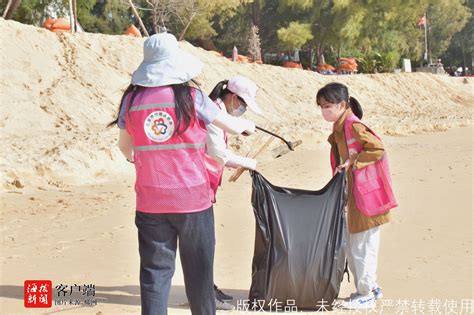 守护美丽海滩！三亚海棠妇联开展节后净滩活动