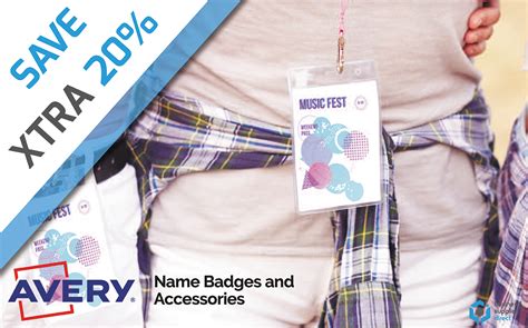 Avery Name Badges & Accessories - Business supplies direct