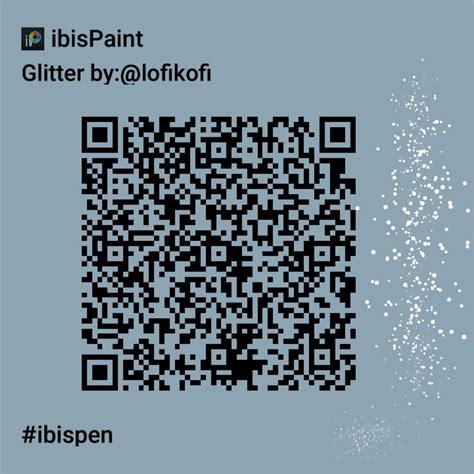 Glitter Brush Ibispaint X Qr Code Drawing Tips Drawing Reference