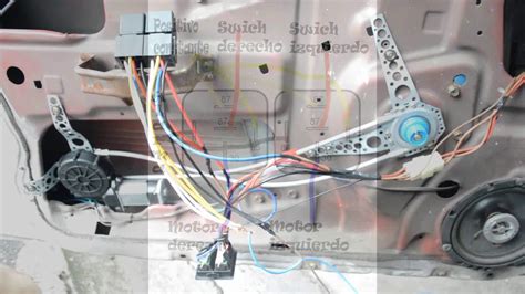 Diagrama Como Reparar Elevador De Vidrio El Ctrico Conexi