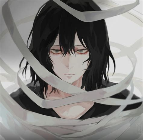 Aizawa Mha Hero Boku No Hero Academia Character Art