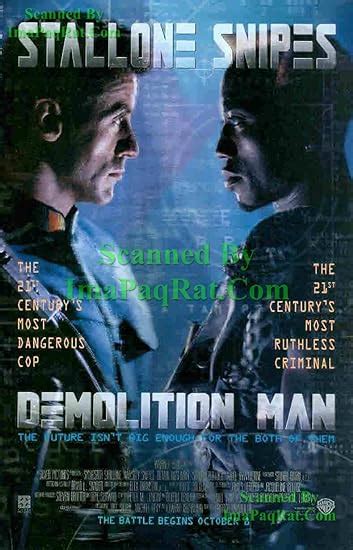 Demolition Man Sylvester Stallone Wesley Snipes Sandra