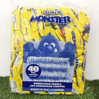 Packs Mamee Monster Hot Spicy Snek Mi Noodle Snack G Each HALAL LOCAL READY STOCKS