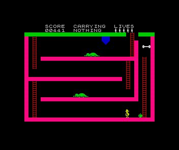 Screenshot Of Chuckie Egg Ii Zx Spectrum Mobygames