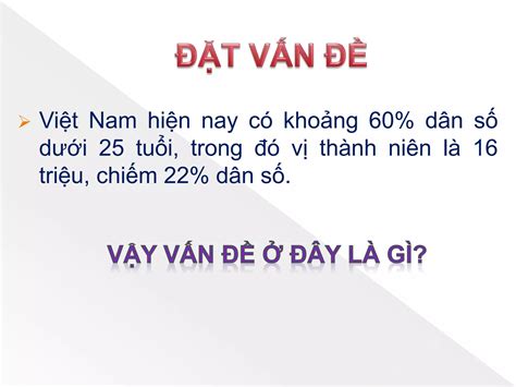 Sex Education In Vietnam Ppt
