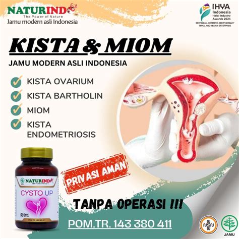 Jual Obat Herbal Kista Cysto Miom Kista Endometriosis Ovarium Tiroid