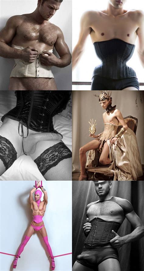 Kink Spotlight Men In Corsets Blog GayDemon