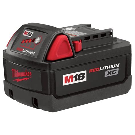 Brand New Milwaukee M C B V Red Li Ion Xc Battery Ah