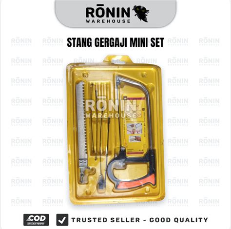 Jual BISON Stang Gergaji Triplek Mini Set Graji Tangan Potong Kayu