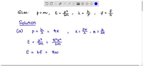 Solved T Use Dimensional Analysis To Determine The Dispersion