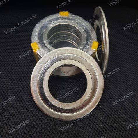 Jual Spiral Wound Gasket Jis K Ss Inch Swg Ss Jis K