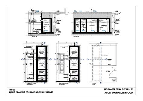 UG WATER TANK DETAIL TWENTY TWO Archi Monarch