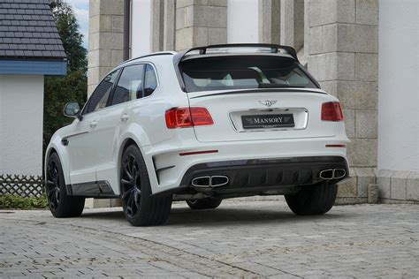 Mansory Carbon Fiber Widebody Kit Set For Bentley Bentayga Buy With