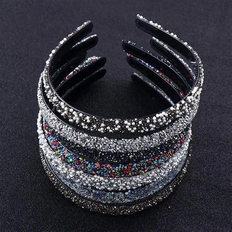 1pc Simulated Crystal Pearl Rhinestones Headbands Luxury Hair