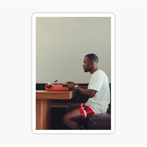 Frank Ocean Sticker For Sale By Chadlihassan Redbubble