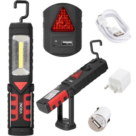 Lampa Latarka Warsztatowa Led W Powerbank Magnes Wl Akumulatorowa