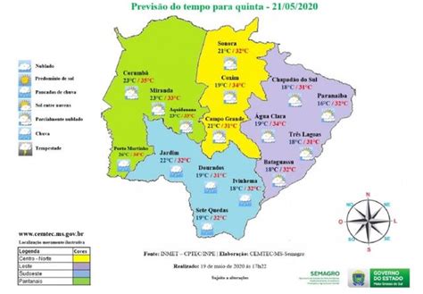 Nova Frente Fria Muda Clima A Partir Desta Quinta Feira Em Mato Grosso