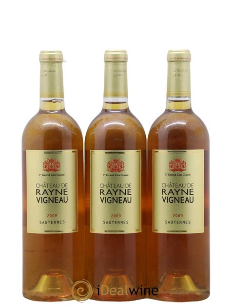 Acheter Château de Rayne Vigneau 1er Grand Cru Classé 2009 lot 6447