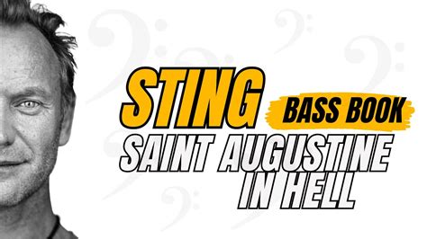 Saint Augustine In Hell STING Bass Cover With Score And BassTAB