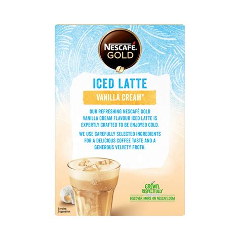 NescafÉ Gold Iced Vanilla Cream Latte Nescafé Ukandie