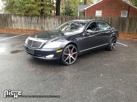 Mercedes Benz S Class Custom Wheels Niche Verona M150 22x Et 38 Tire Size X R22 22x Et 45