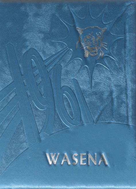 1961 Yearbook From Watervliet High School From Watervliet Michigan