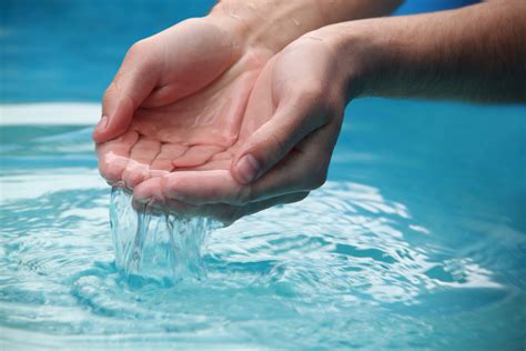 Person's Scooping Water by Hands · Free Stock Photo