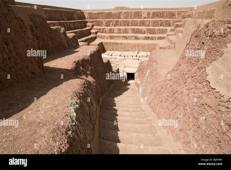 Entrance To The Burial Chamber In The Mud Brick Mastaba Of Governor