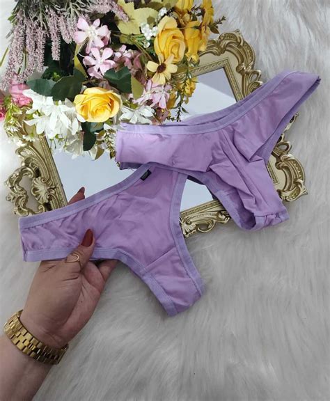 CALCINHA FIO DUPLO LILAS Império Lingerie