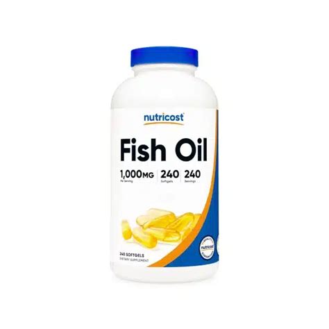 Nutricost Fish Oil Mg Softgels Good Life Nutrition House