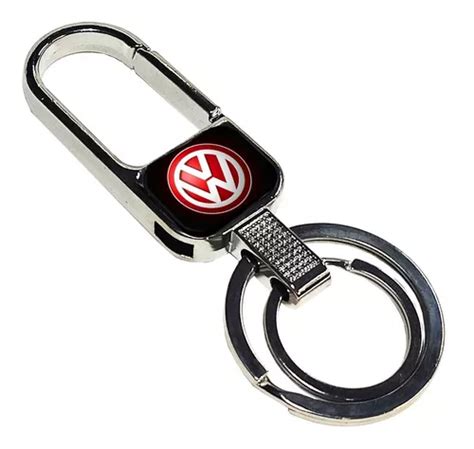 Chaveiro Volkswagen Logo Vermelho Red Mosquet O Metal Tuning