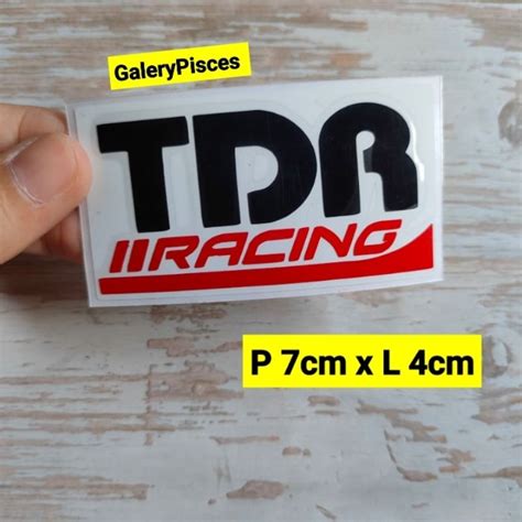 Jual Stiker Racing Motor Sticker Cutting Tdr Yss Shopee Indonesia