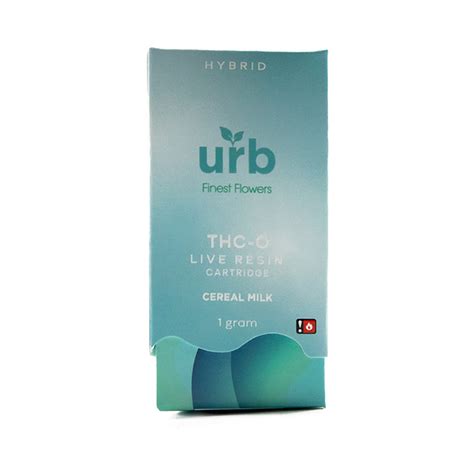 Urb Cereal Milk Hybrid Thco Live Resin Cartridge Cbd Pharm