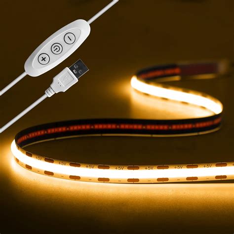 Tayire USB 5V COB Striscia LED Retroilluminazione TV 2m 960LEDs