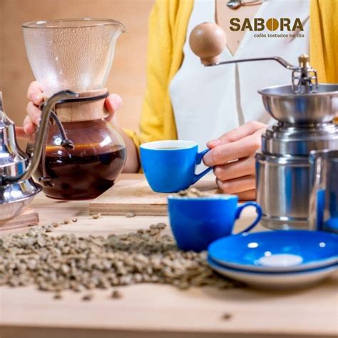 La Cafetera En La Preparación Del Café Sabora Cafés Tostados No Día